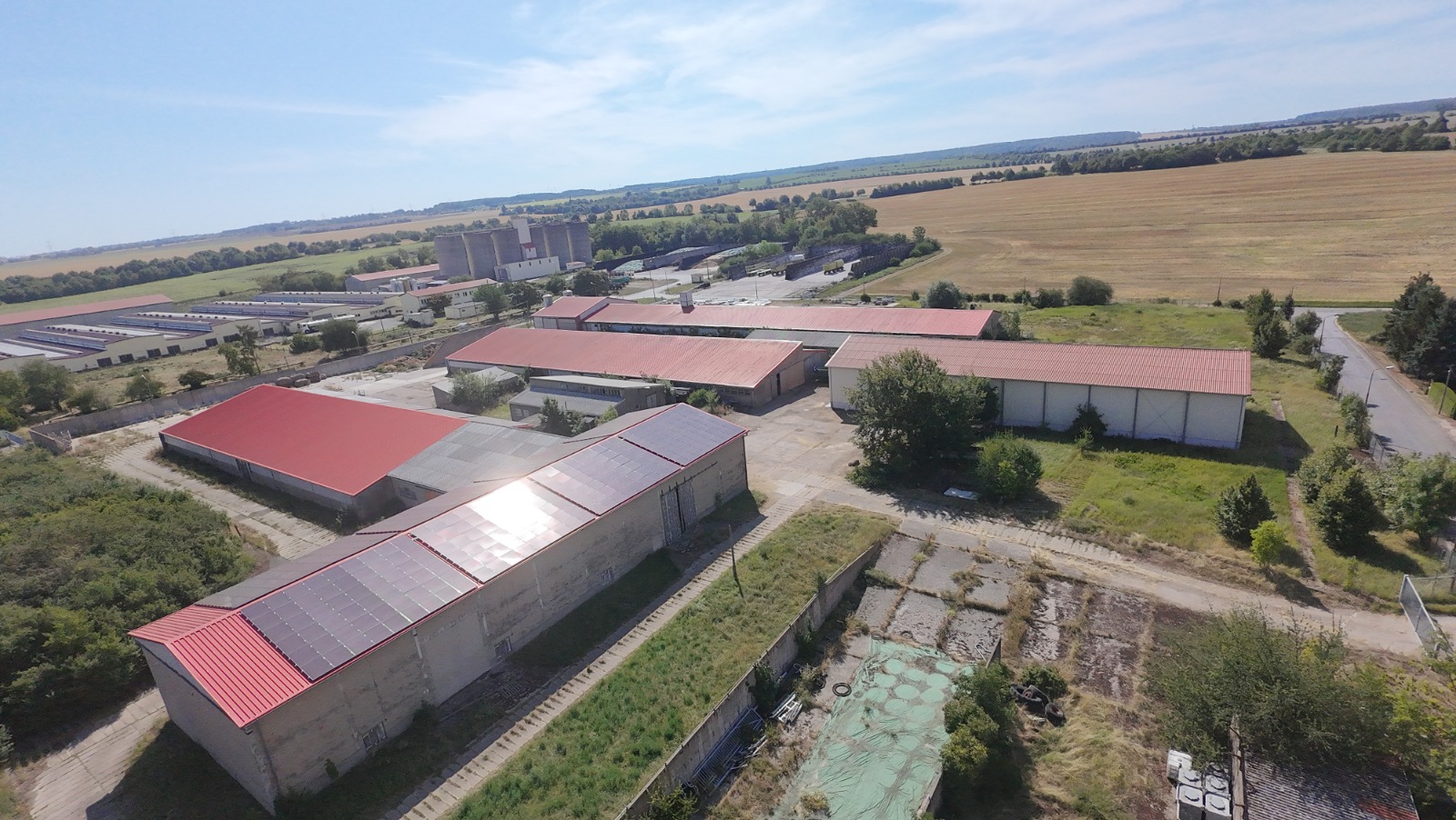 Neue Anlage der Pferdepension in Mönchenholzhausen